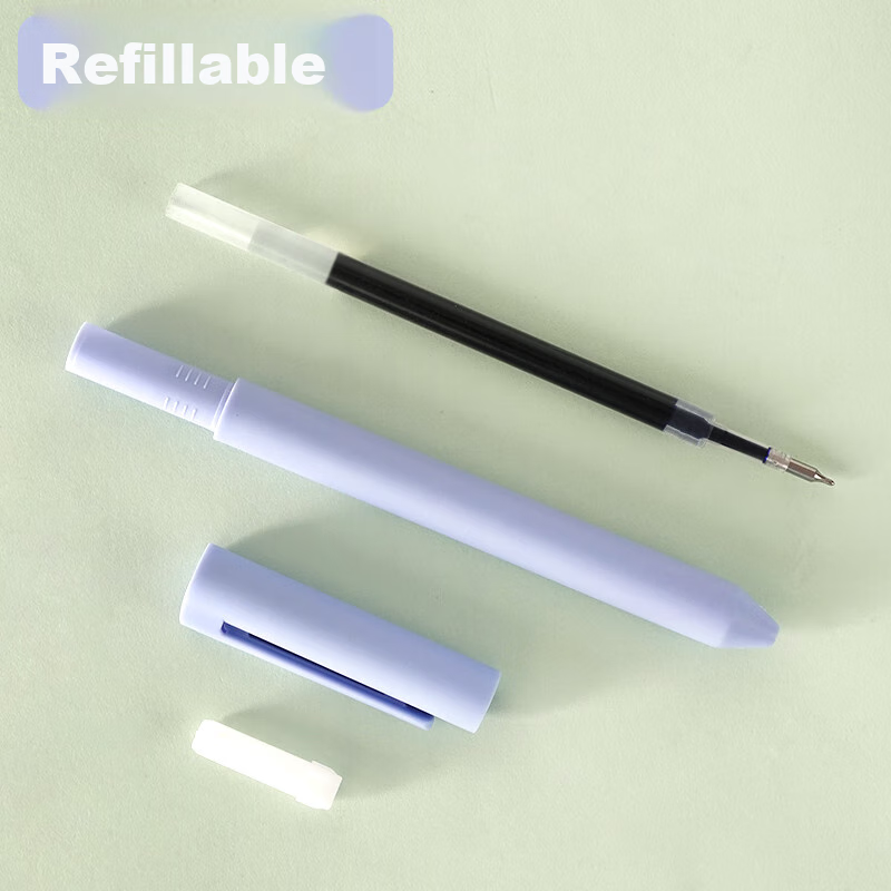 Snowhite G-601 Early Summer Rotating Gel Pen – 6 Colorful Exam Pens in a Box