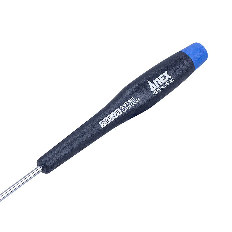 ANEX Precision Flathead Screwdriver 2.5X75mm