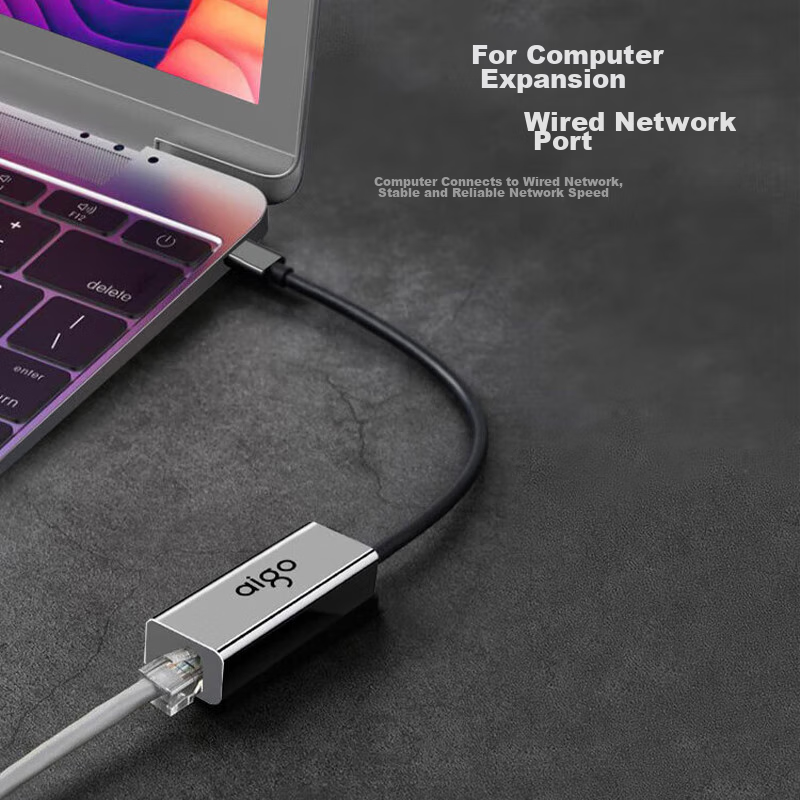 aigo Type-C to RJ45 Ethernet Adapter