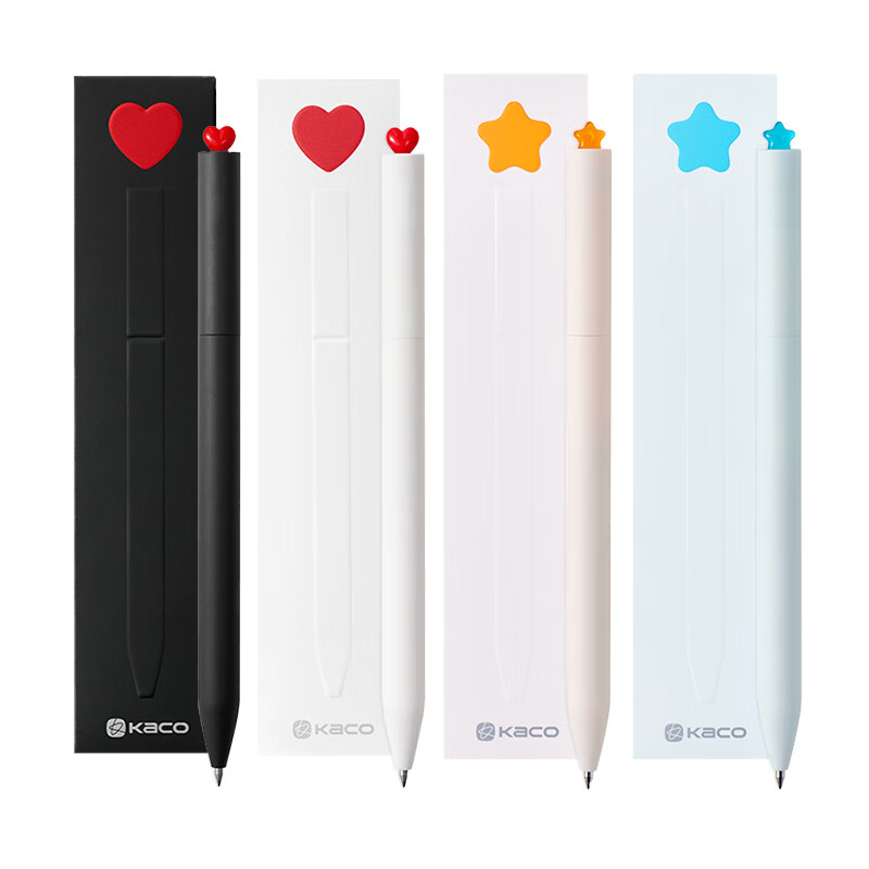 KACO Heart-Shaped Rotating Gel Pen