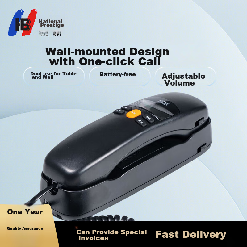 GUO WEI GW8A Wall-Mounted Landline Telephone