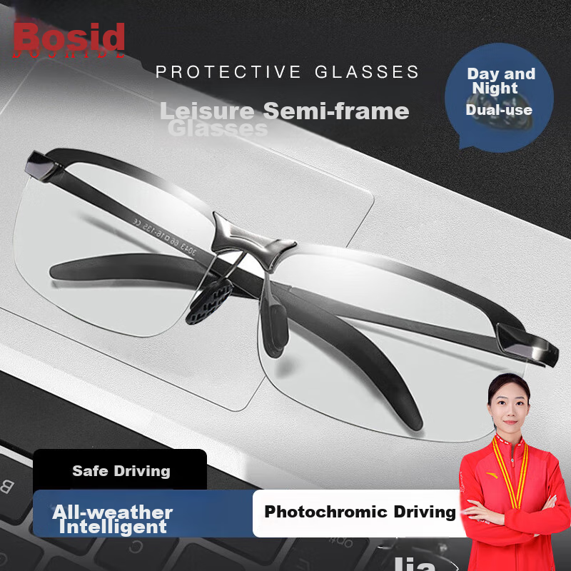 Boshide Polarized Color-Changing Driving Glasses