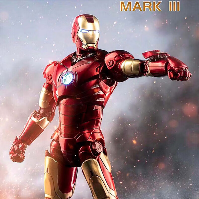 Zhongdong Marvel Iron Man MK3 Light-Up Action Figure
