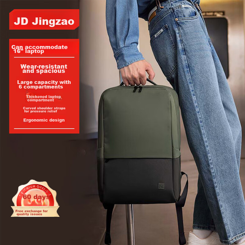 JD Original Business Laptop Backpack Green