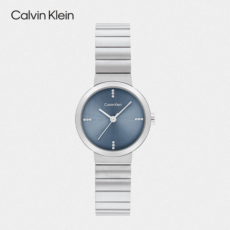 Calvin Klein CK Watch Blue Dial Unisex Steel Strap