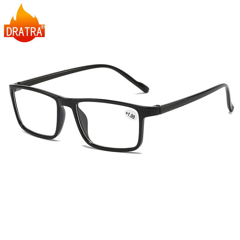 DRATRA Clear Reading Glasses - Classic Square Frame