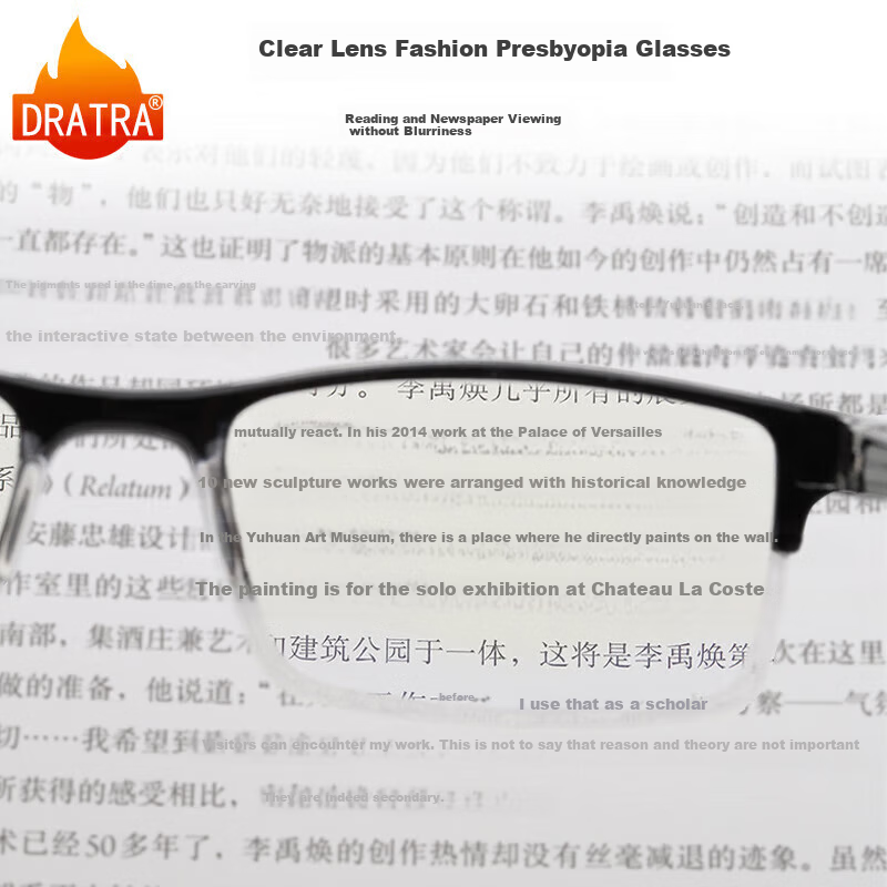 DRATRA High-Definition Reading Glasses