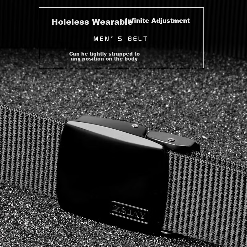 Tactical Bird Men's High-End P4 Automatic Buckle Belt