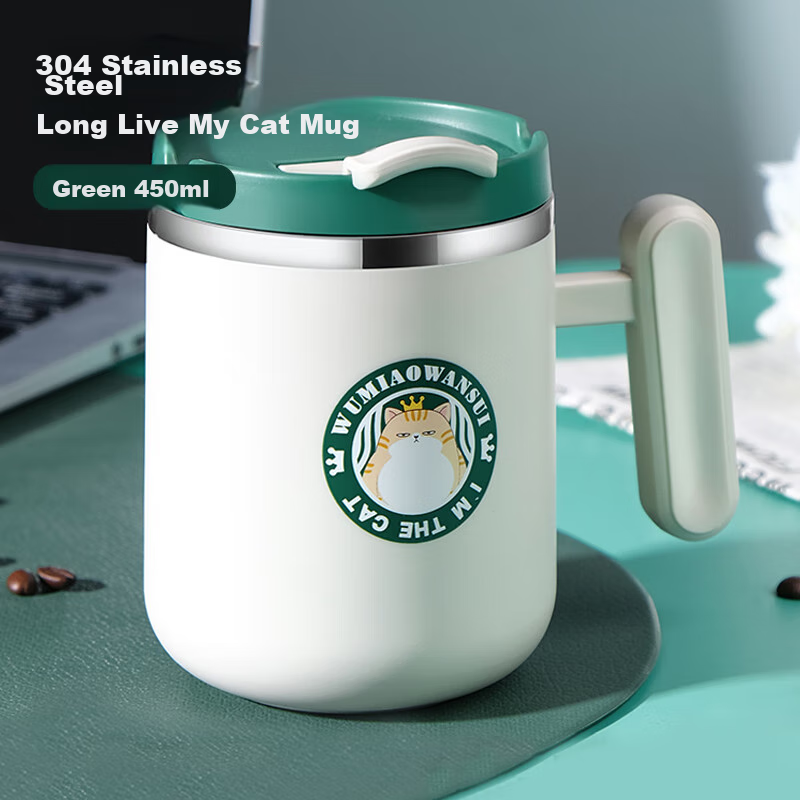 Baijie 304 Stainless Steel Mug with Handle