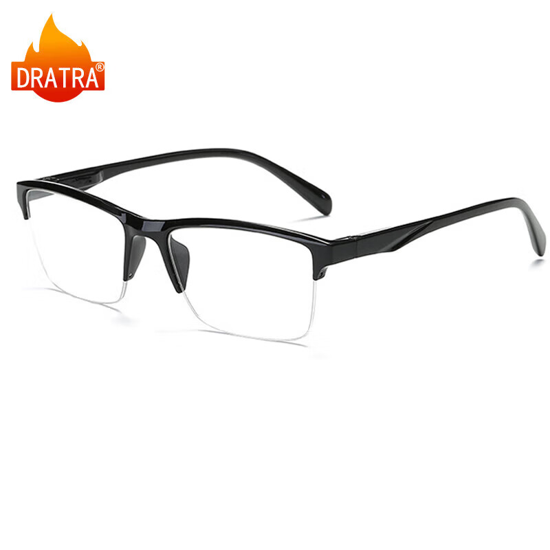 DRATRA Semi-Rimless Reading Glasses