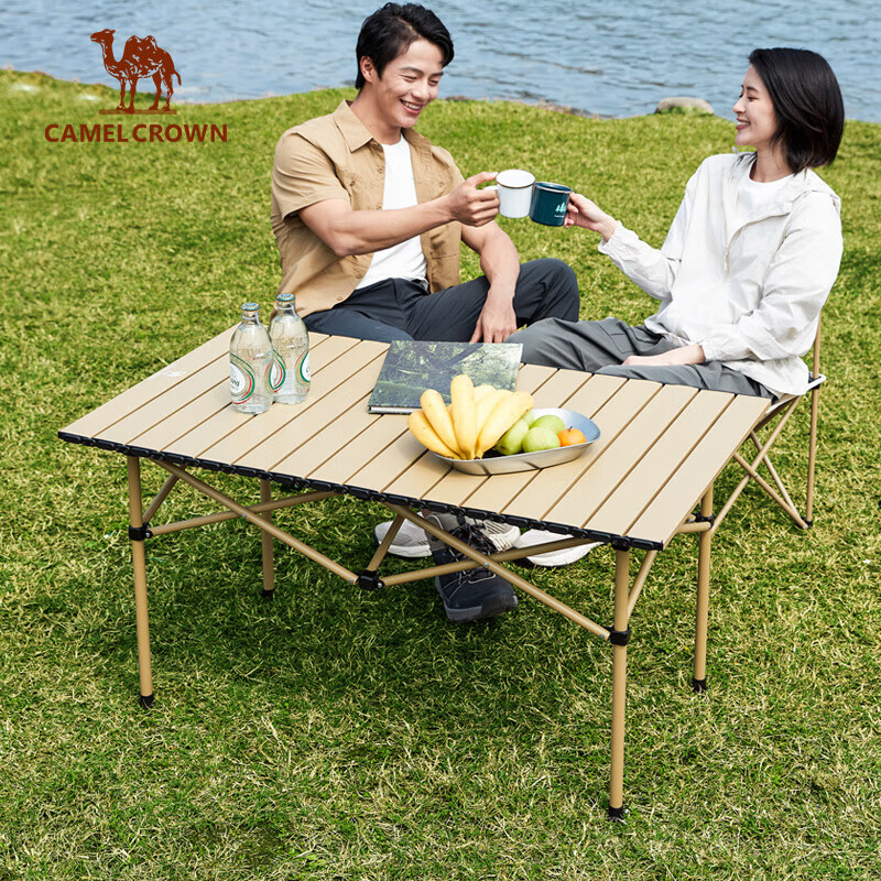 CAMEL Portable Folding Aluminum Picnic Table