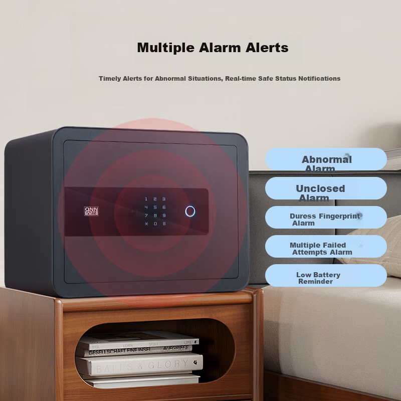 All-in-One 30CM Smart Fingerprint Safe