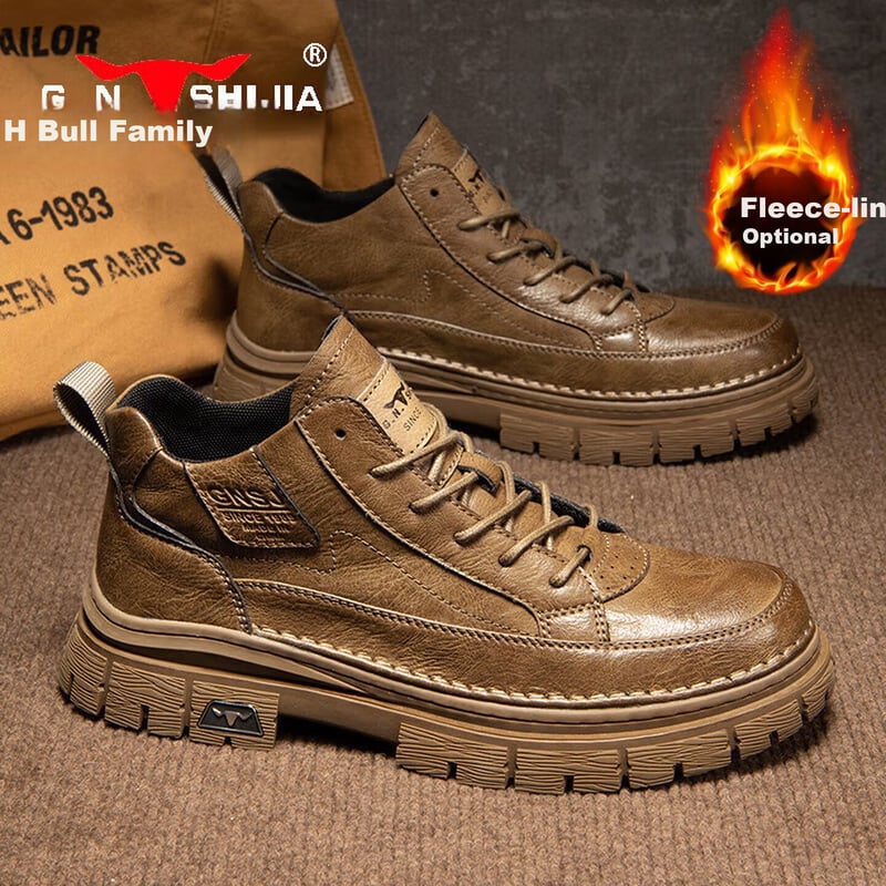 Bull Family Martin Boots - Winter Men's Brown Boots