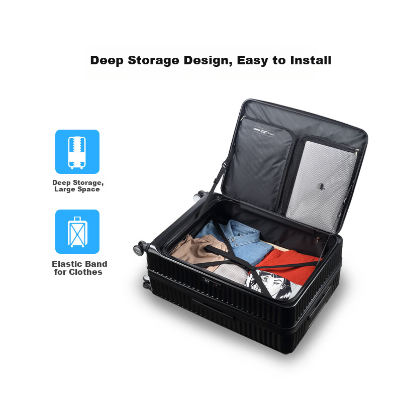 AmericanTourister 28-Inch Chubby Suitcase with TSA Lock