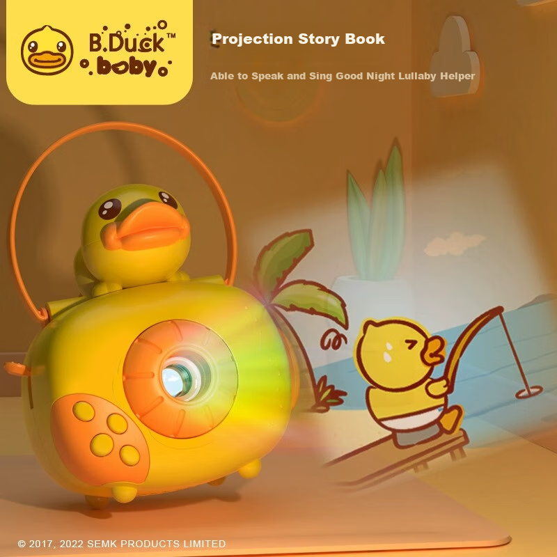 B.DUCK Children's Projector Story Machine for Kids