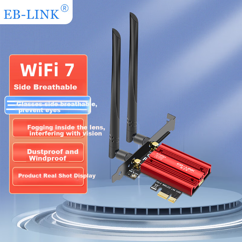 EB-LINK Intel WiFi7 Network Card with Bluetooth 5.4