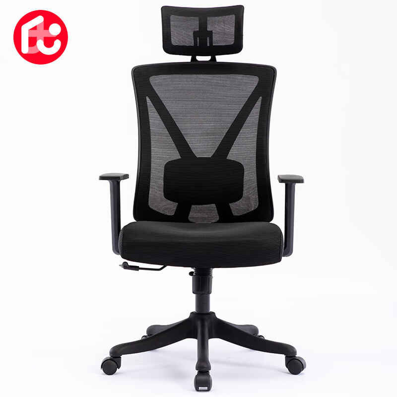 BECAUSES Ergonomic Computer Chair 0615A Black