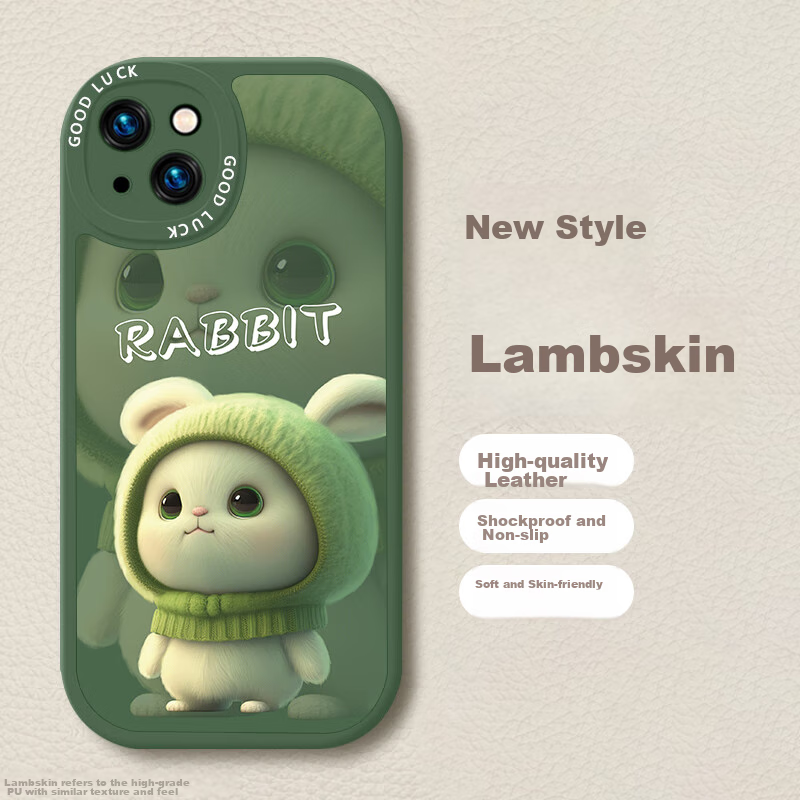 SHIYONG iPhone 13 Dark Green Protective Case