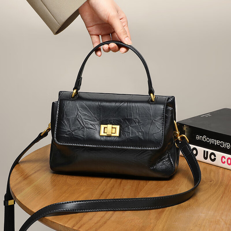 Viney Leather Handbag Women's Single Shoulder Bag