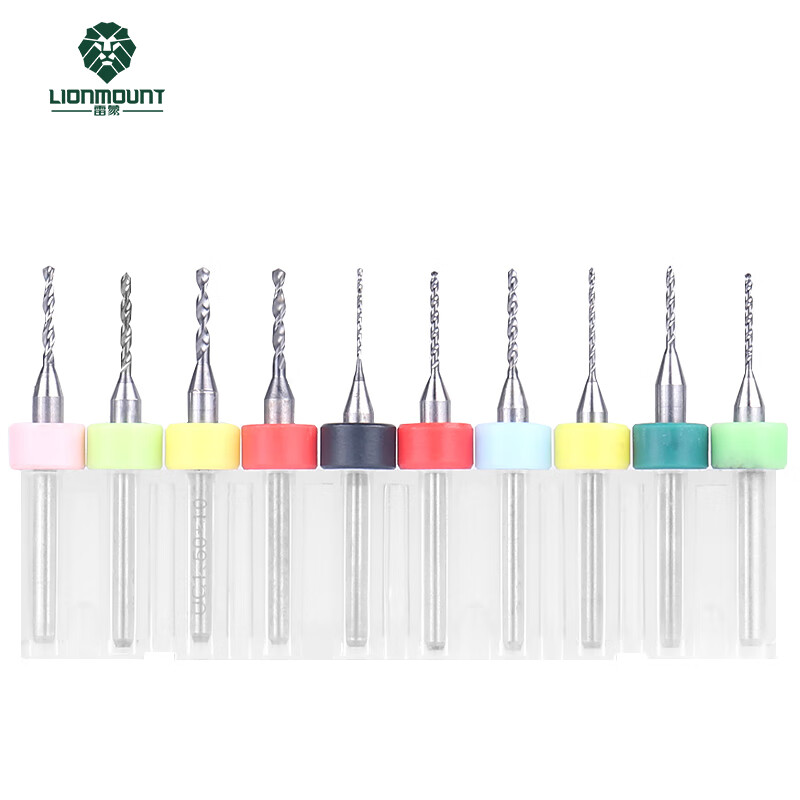 Raymond 0.6-1.5mm Mini Drill Bit Set for PCB