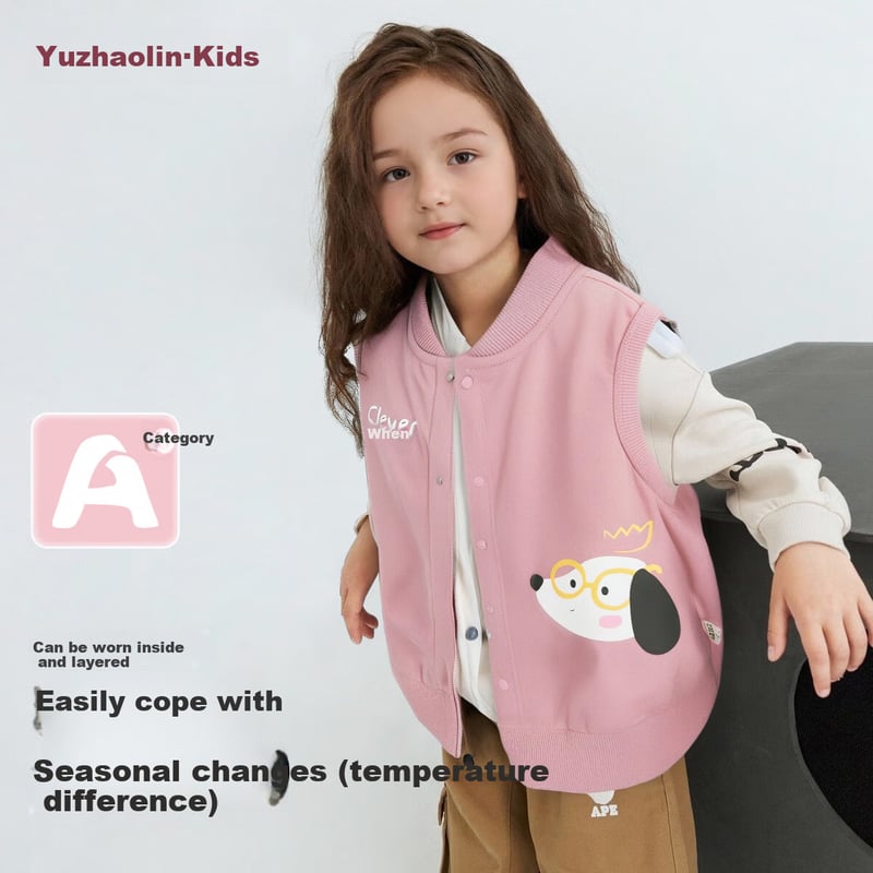 YUZHAOLIN Kids Vest - Spring Waistcoat for Boys & Girls