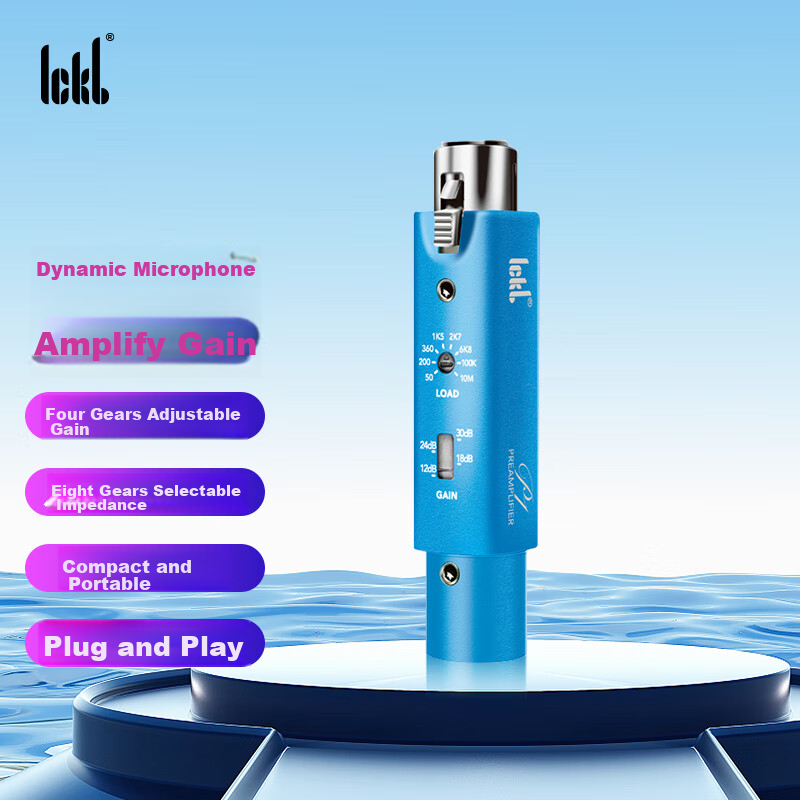 Ickb P1 Mic Preamplifier for Live Streaming