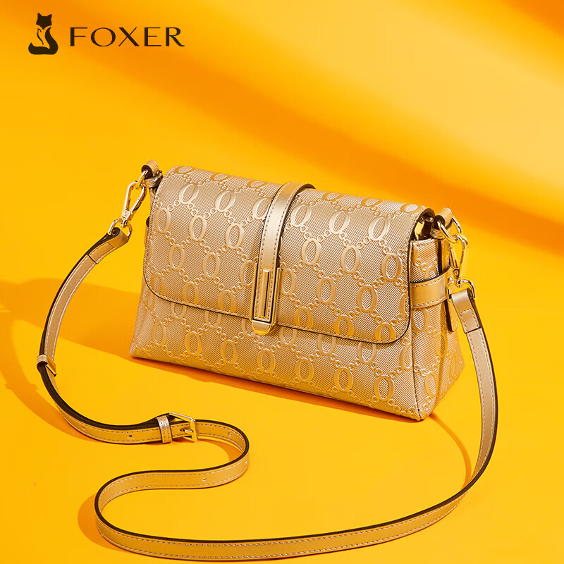 FOXER Women's Luxe Shoulder Bag