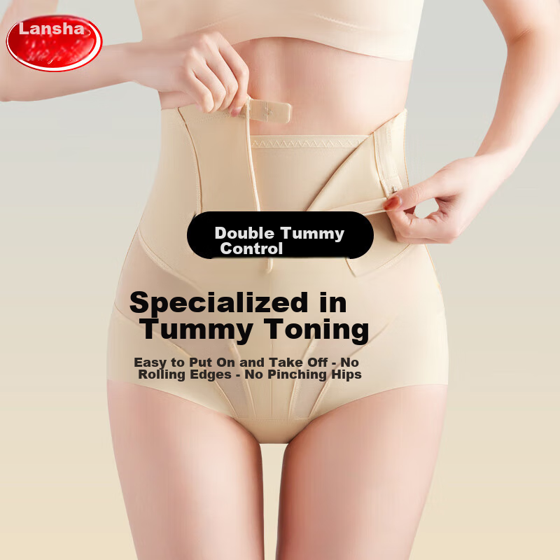 LangSha High-Waisted Tummy Control Pants for Women - Butt-Lifting & Belly-Slimming