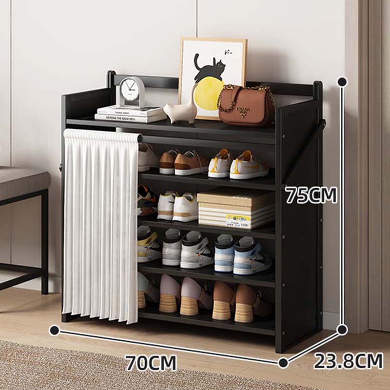 XIAOJIANGCAI 5-Tier Shoe Rack for Home or Dorm