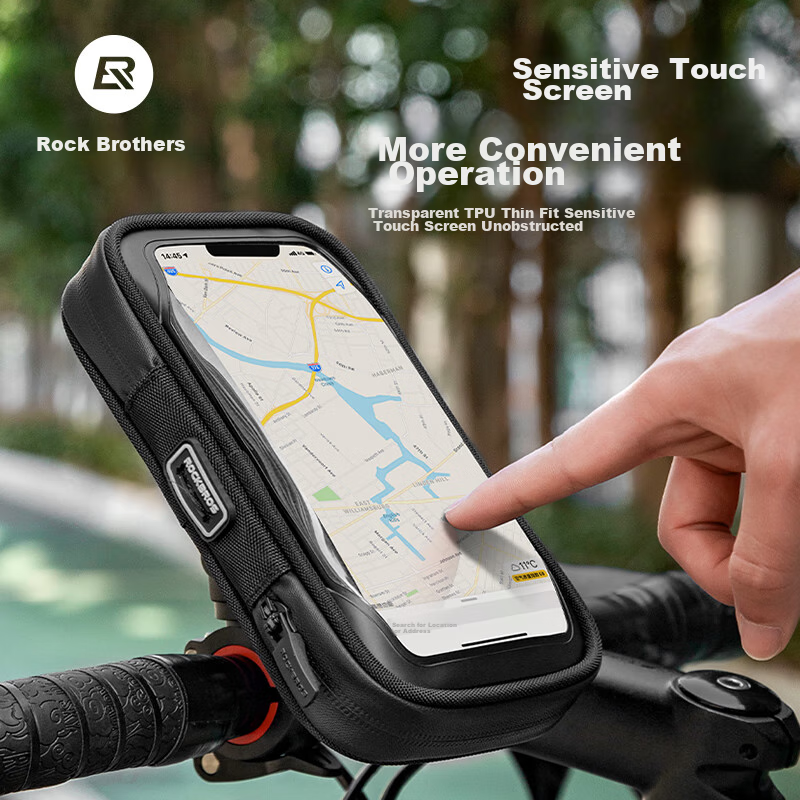 ROCKBROS Handlebar Phone Mount Bag