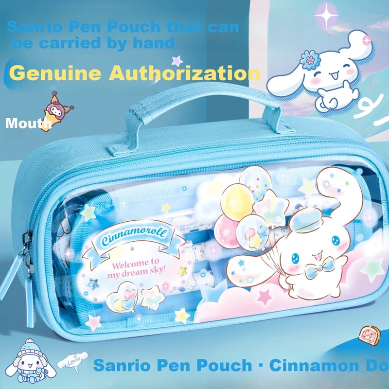 Mingyue Sanrio Cinnamoroll Pencil Case for Girls