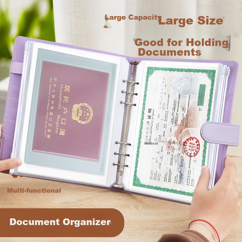 Jiaranheng Family Document Storage Bag