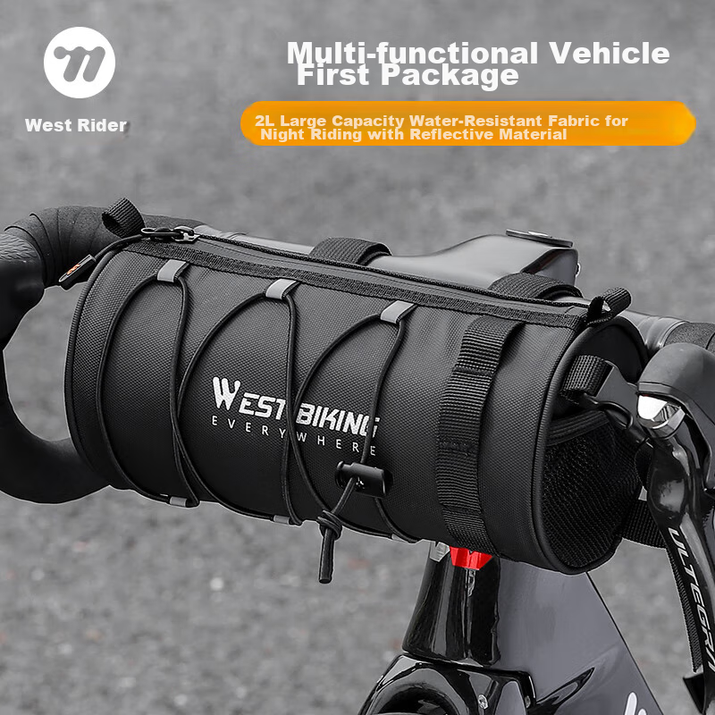 WestBiking Handlebar Bag for Mountain & Road Bikes