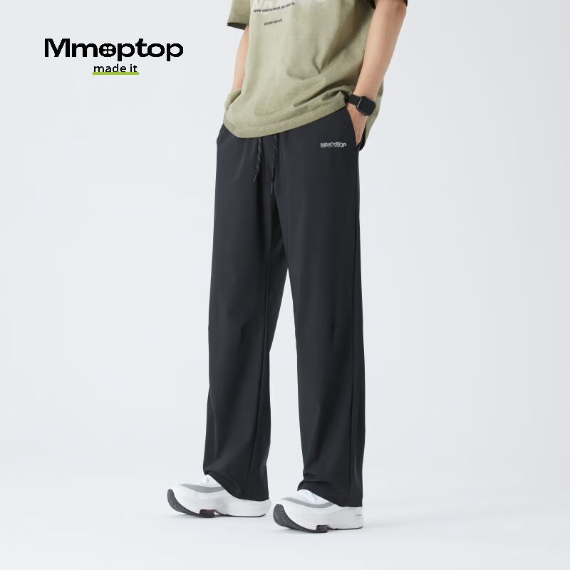 MMOPTOP Ice Silk Casual Pants for Men