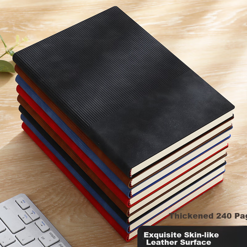 Zuolanzhe A5 Business Notebook - Soft Leather Cover