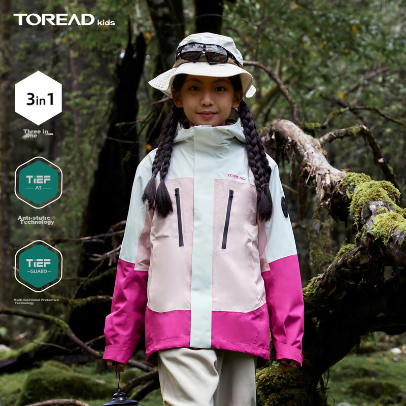 TOREAD Kids 3-in-1 Warm Jacket