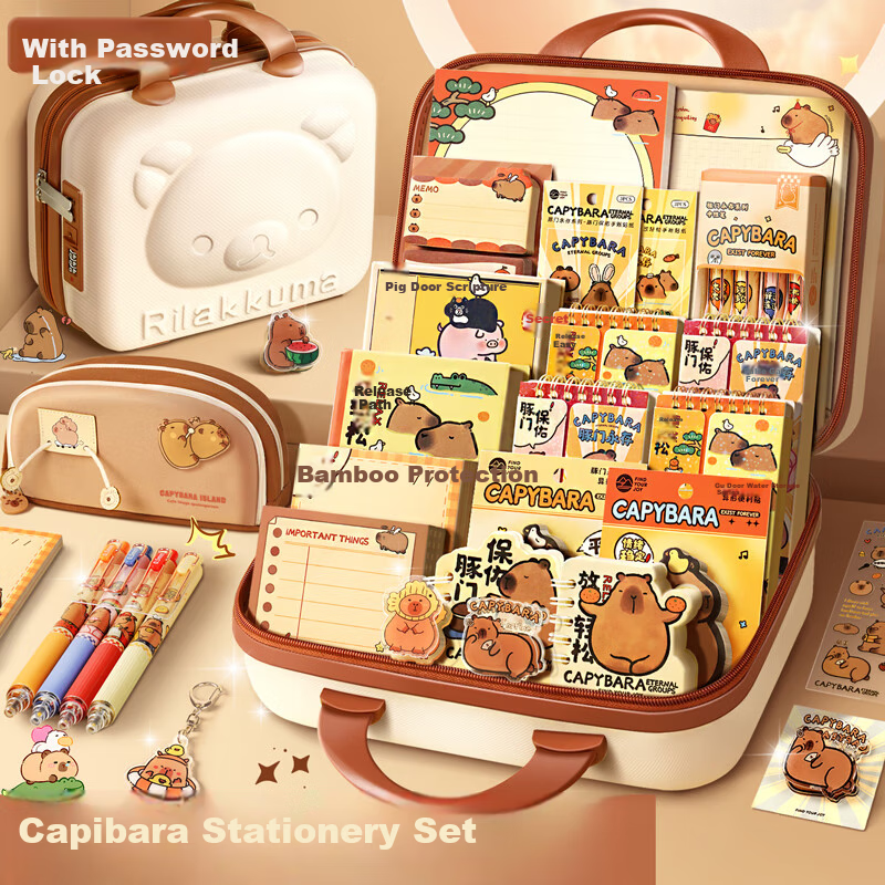 Mingyu Capibara Stationery Set