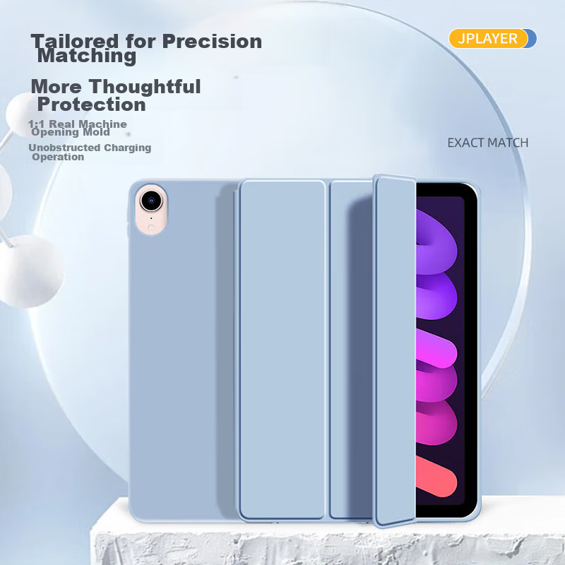 JPLAYER Protective Case with Tri-Fold Stand for Vivo Pad3 Pro