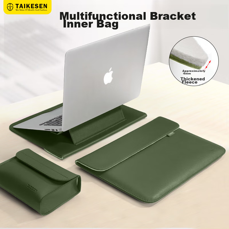 Taikesen 15" Laptop Sleeve with Stand