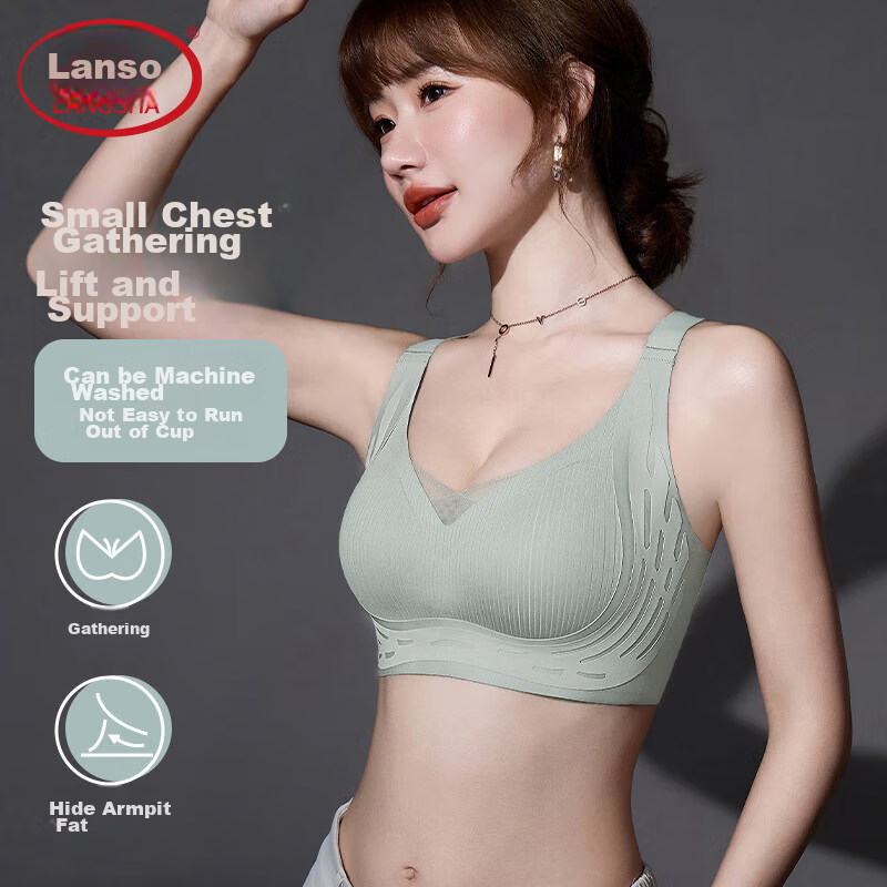 LangSha Women's Anti-Sag Bra