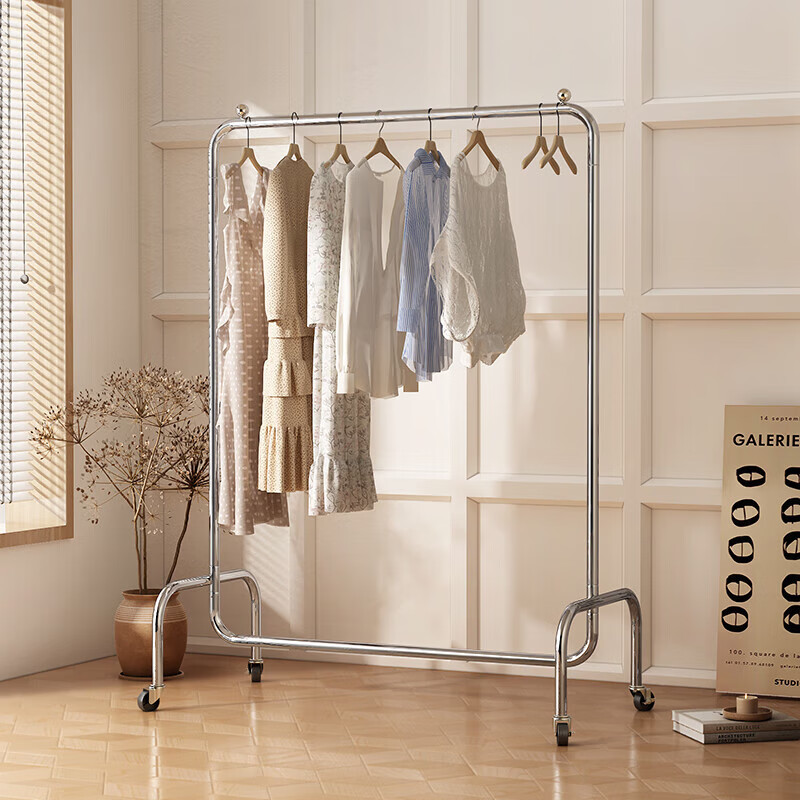 Anerya Coat Rack - Stainless Steel Floor Hanger