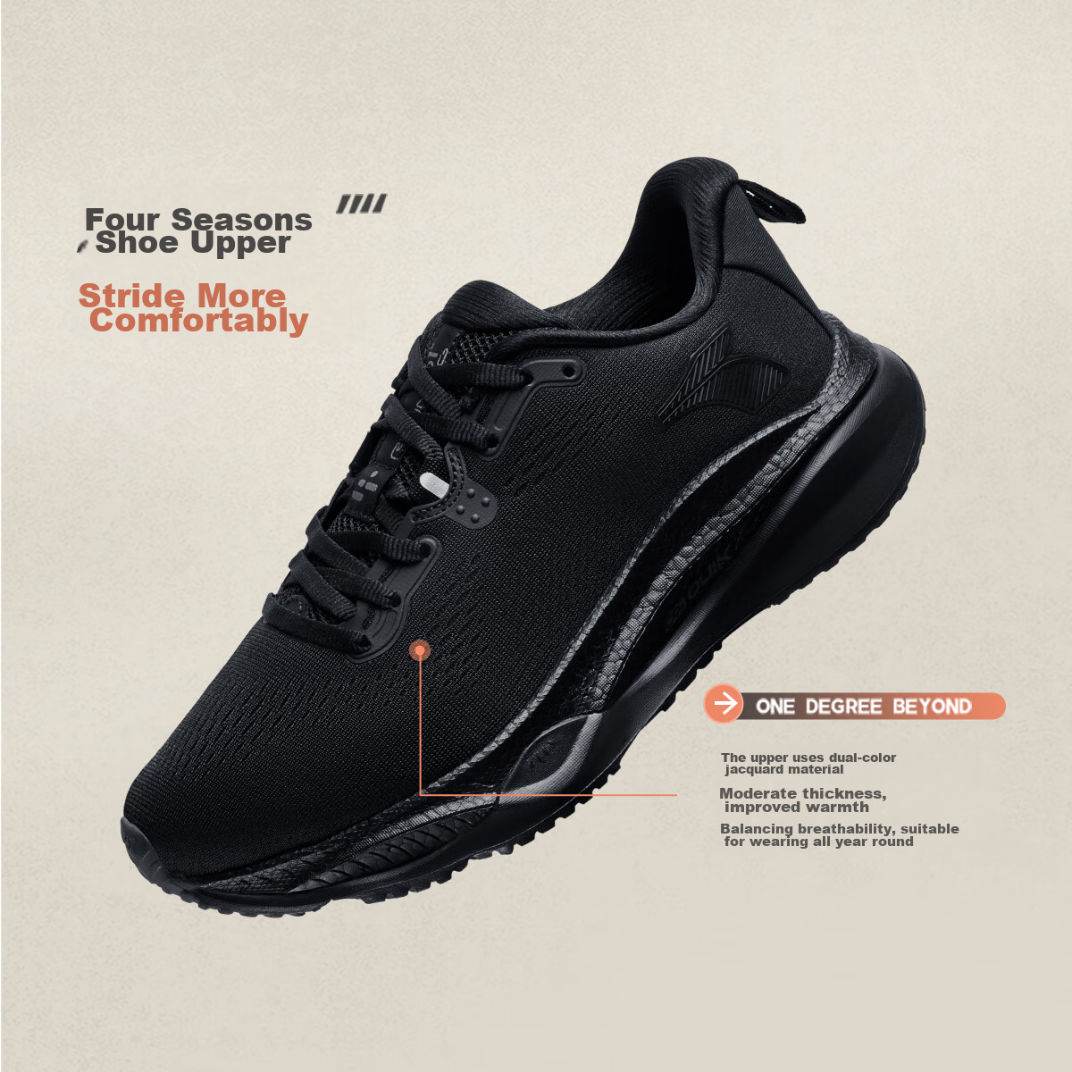 361° Chiyan 4 Running Shoes - Breathable & Shock-Absorbing_0
