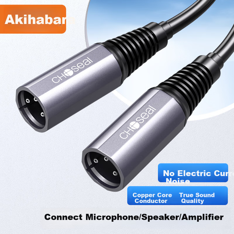 CHOSEAL Premium XLR Male to Male Audio Cable