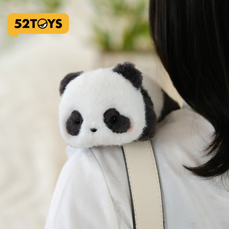 52TOYS Adorable Panda Roll Plush Toy