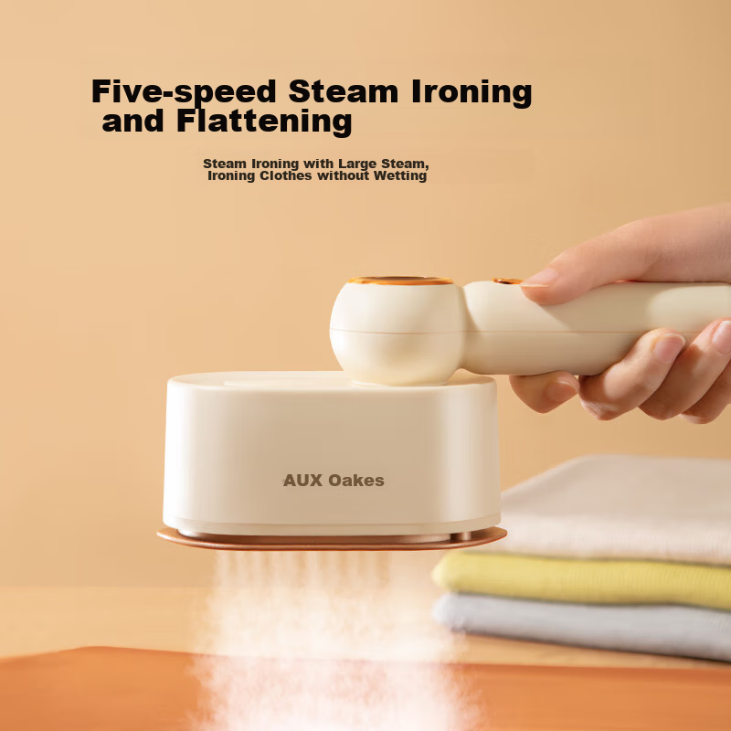 AUX Handheld Garment Steamer - 5-Speed, 38g/min Output