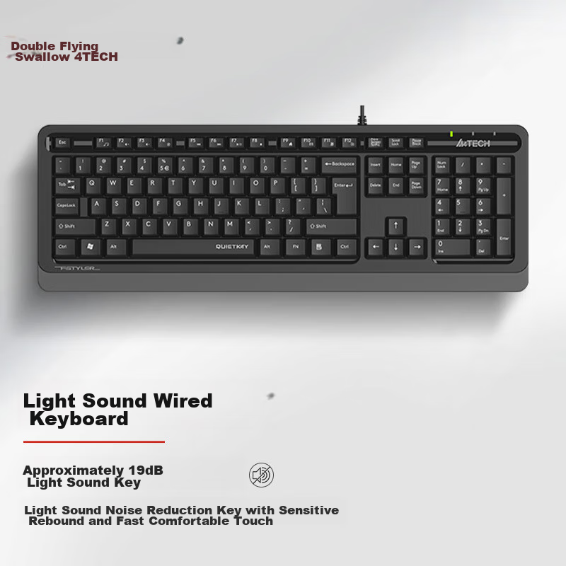 A4TECH FK10Q Quiet Keyboard