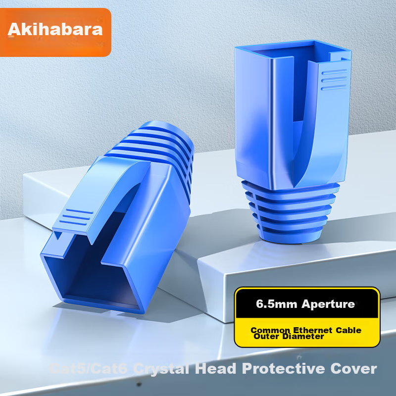CHOSEAL Crystal Head Protective Sleeve for Network Cables