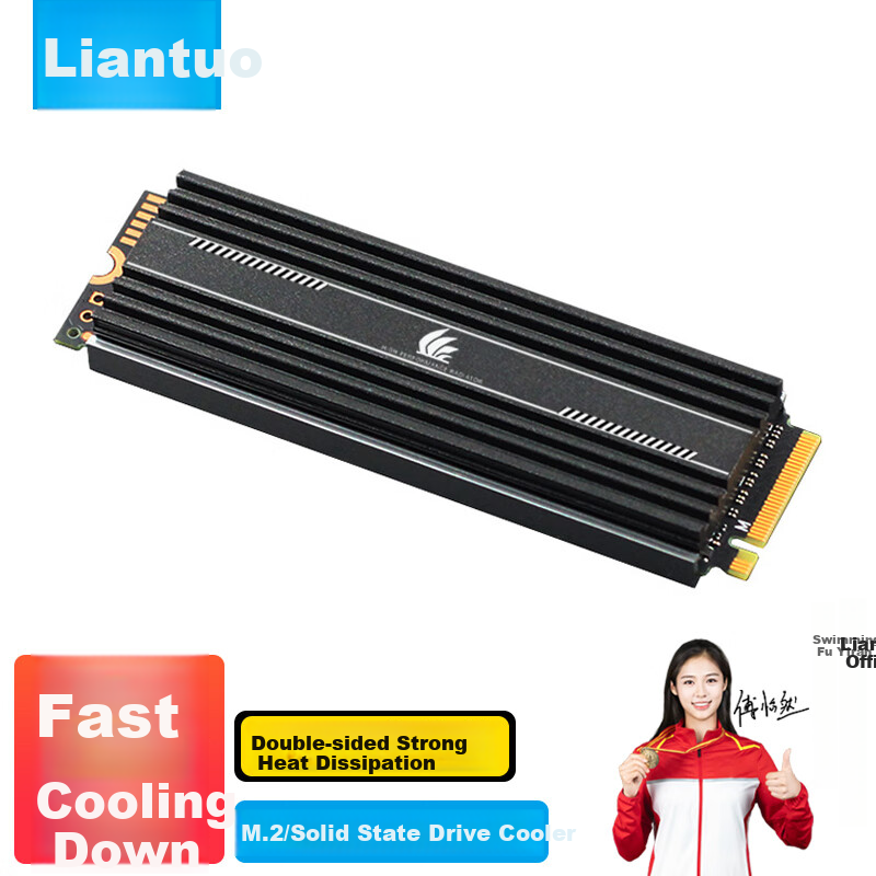 LinkStone M.2 SSD Cooler - Ultra-Thin Aluminum Heatsink