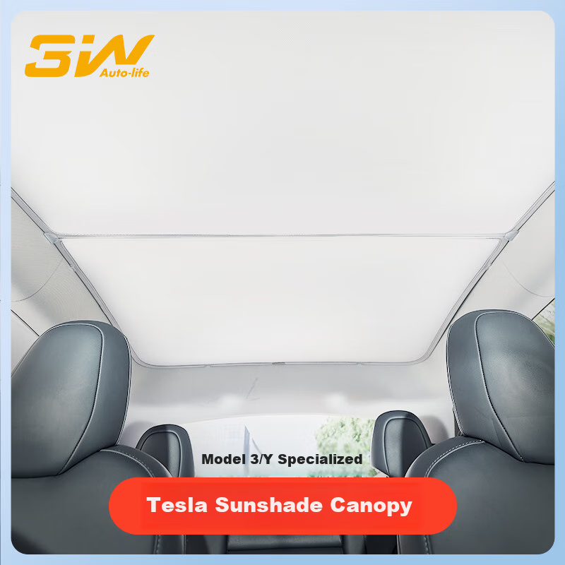 3W Autonoblle Trading - Tesla Model 3 Summer Sun Visor