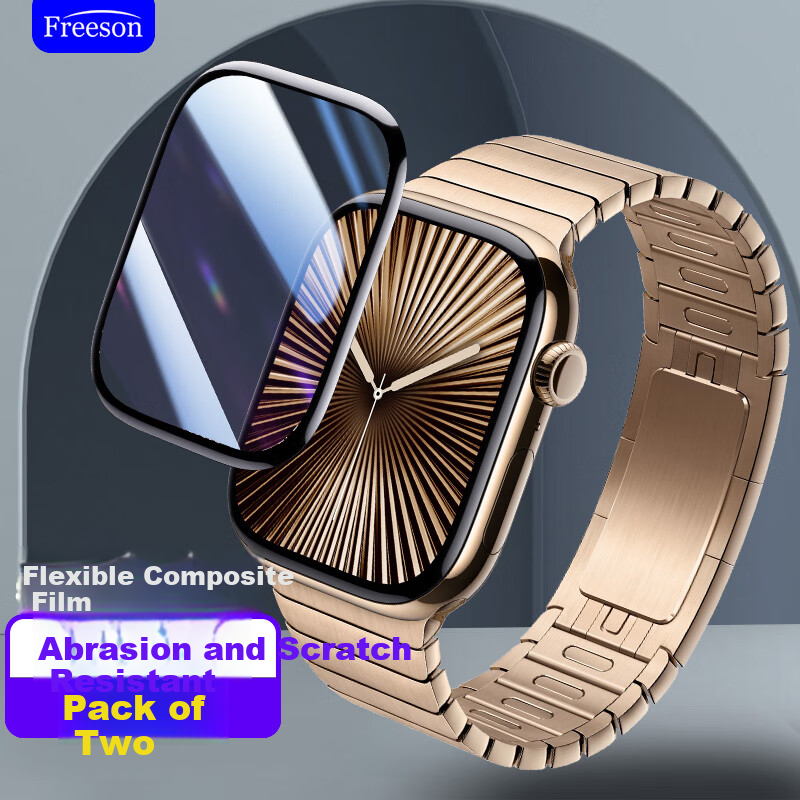 Freeson HD Screen Protectors for Apple Watch Series 11/10
